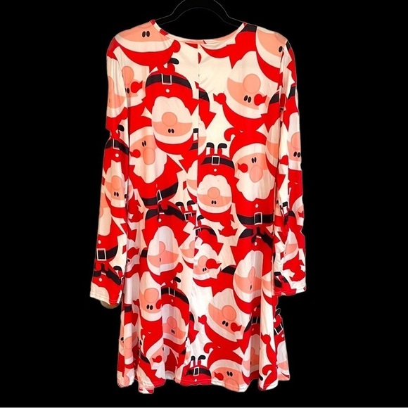 Christmas Santa Swing Dress Size XL (US size 10) - Picture 5 of 7